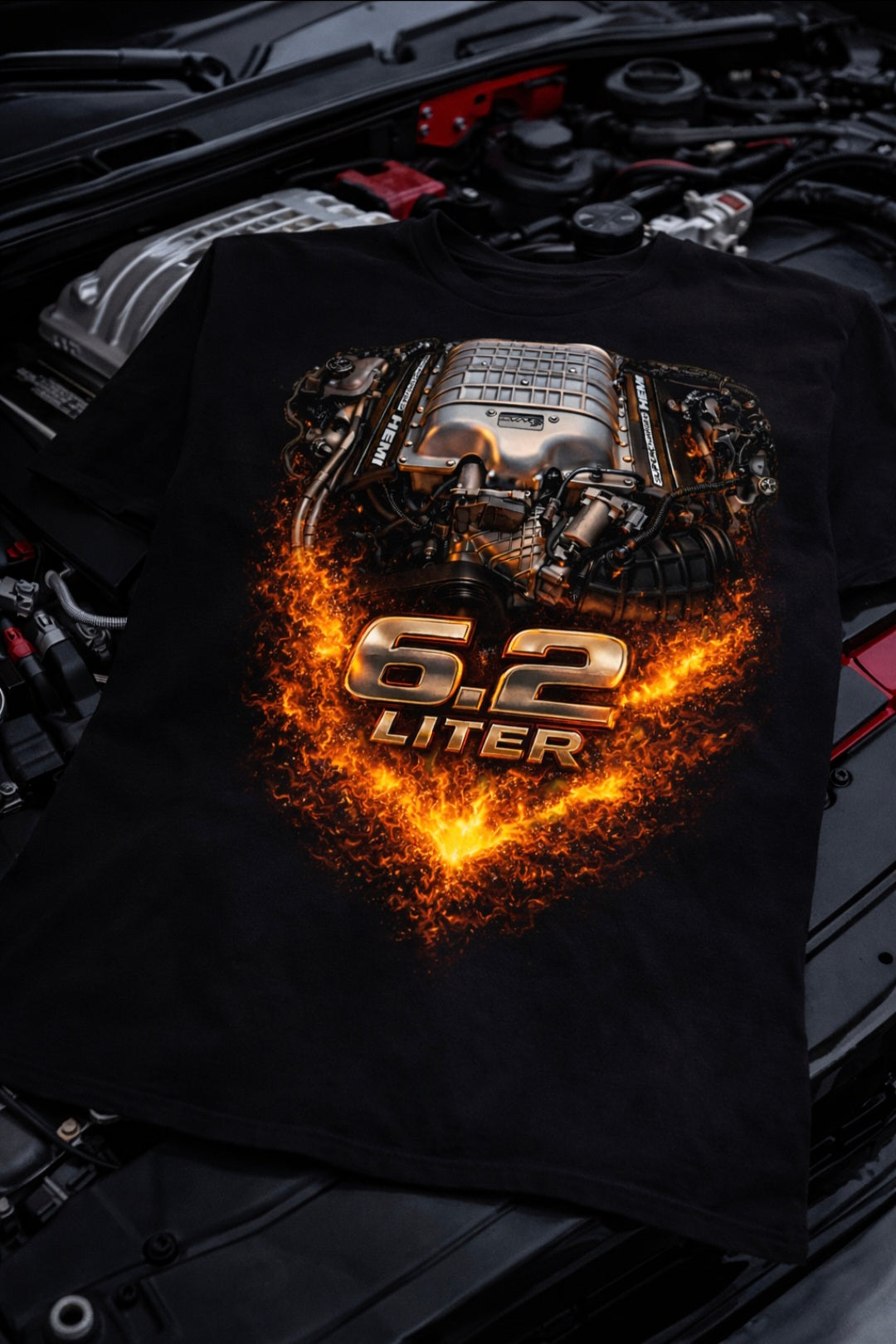 Supercharged 6.2 Liter t-shirt