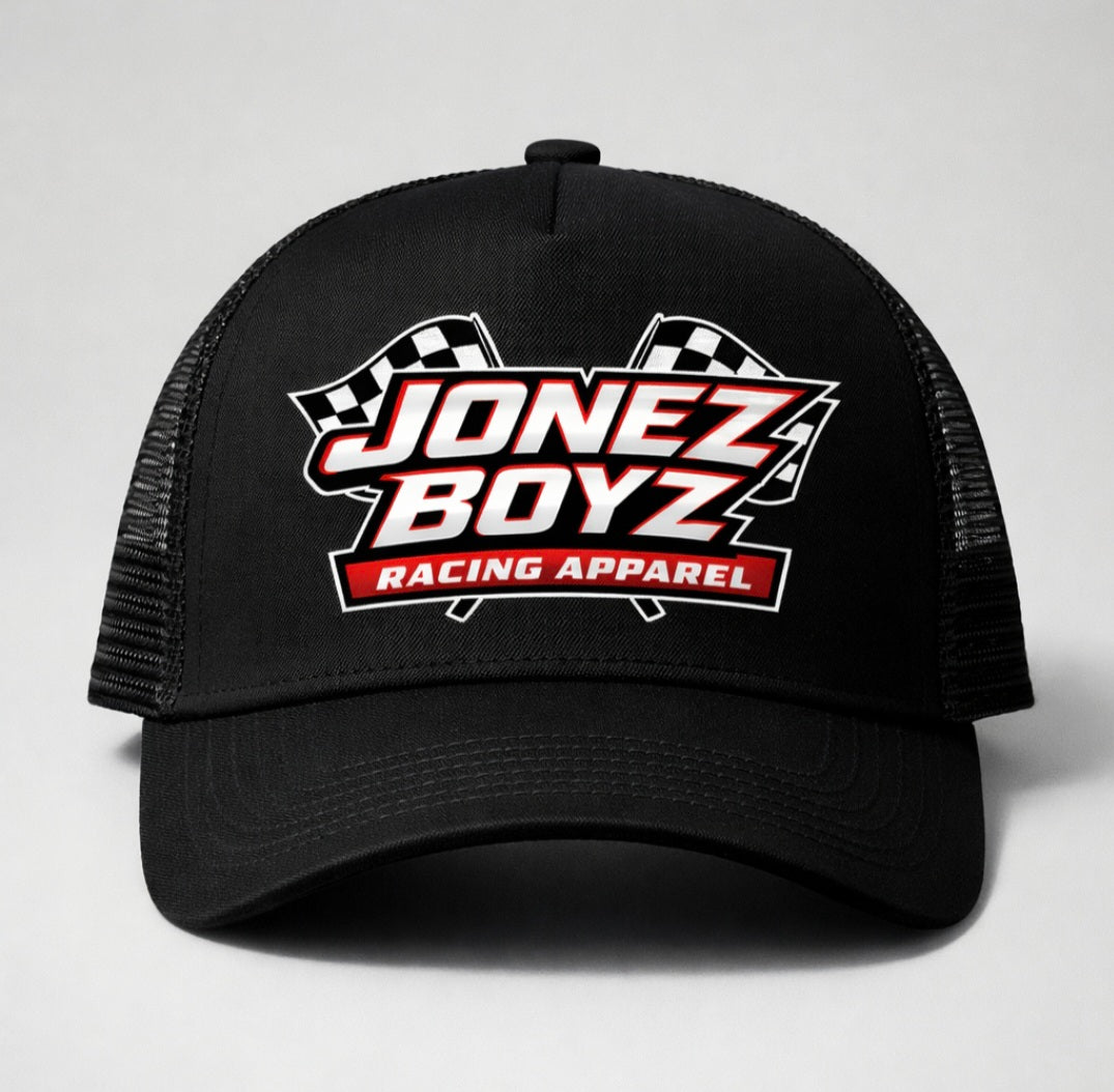 Jonez Boyz Racing Apparel Signature Logo Trucker hat