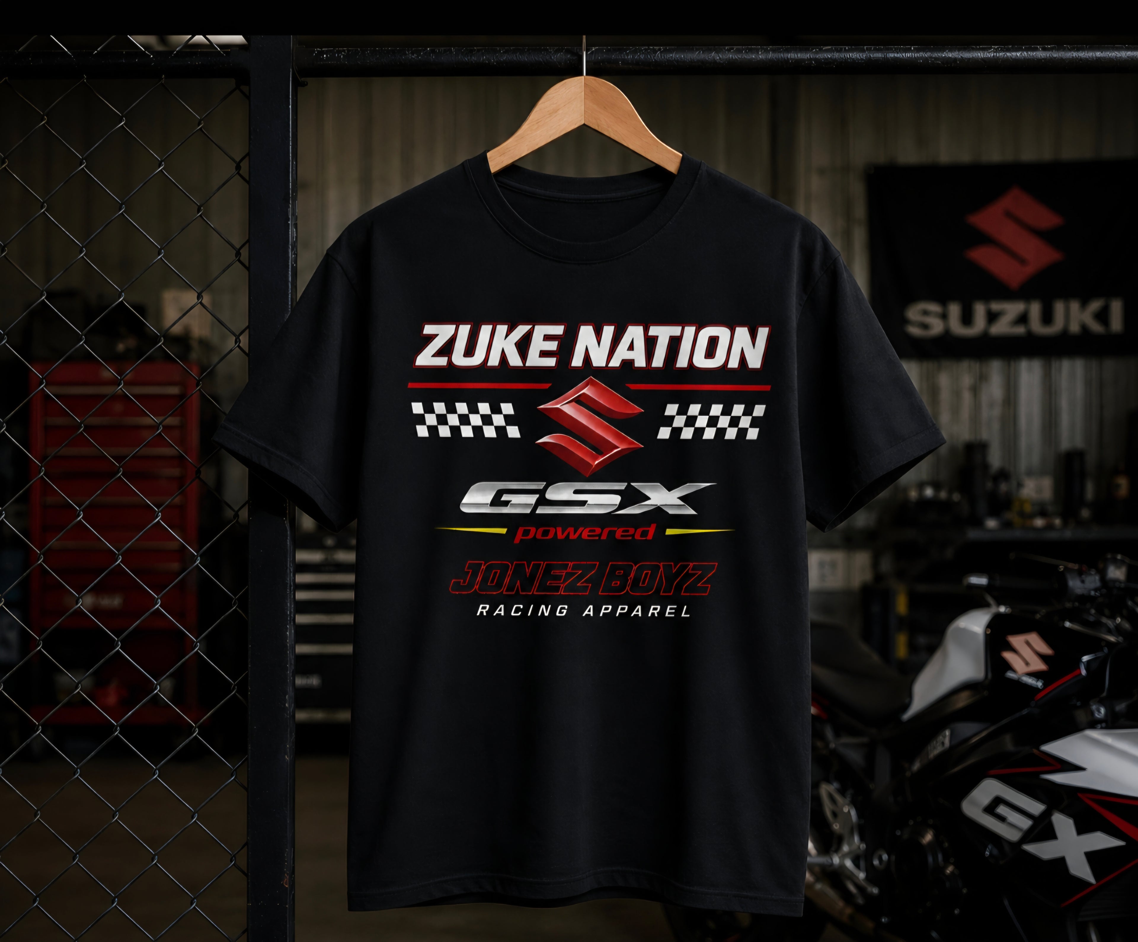 Zuke Nation GSX powered t-shirt