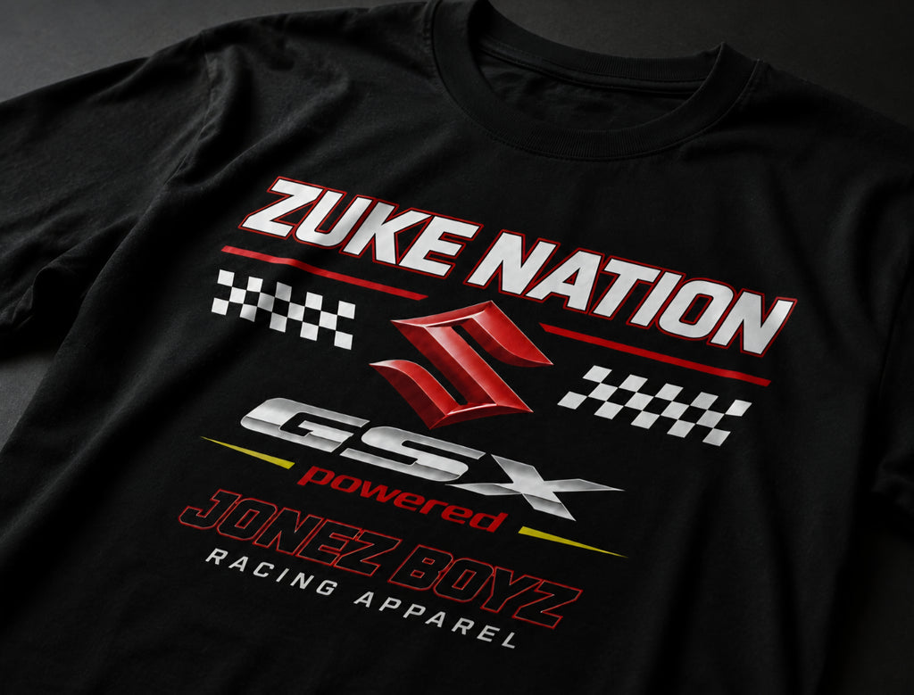 Zuke Nation GSX powered t-shirt