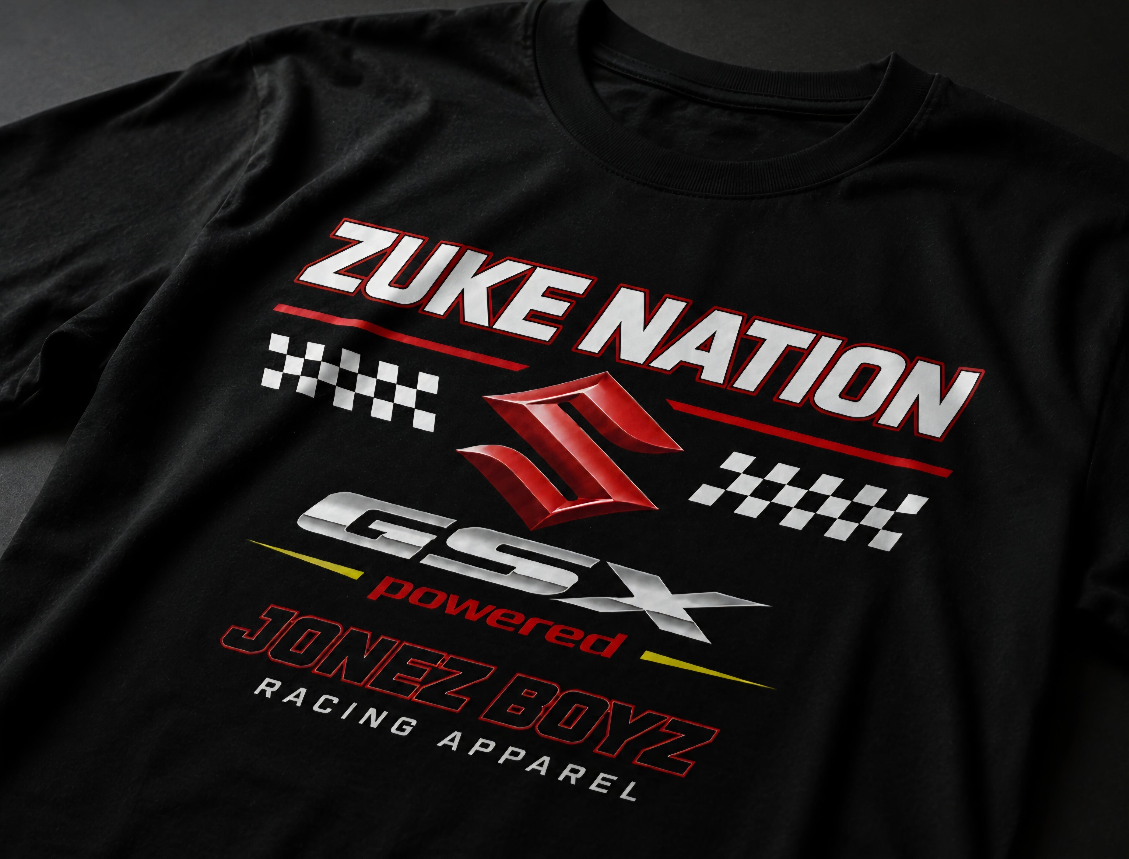 Zuke Nation GSX powered t-shirt